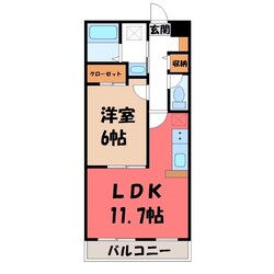 鶴田駅 徒歩25分 1階の物件間取画像